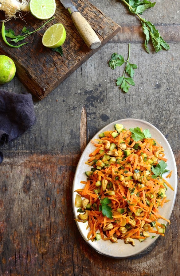 Lamb curry with mango atchar and masala cashew nut salad Bibby’s