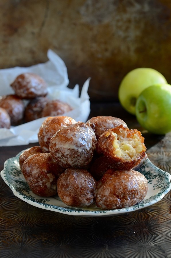 Double glazed apple fritter donuts Best donut recipe Double glazed apple fritter donuts Best donut recipe