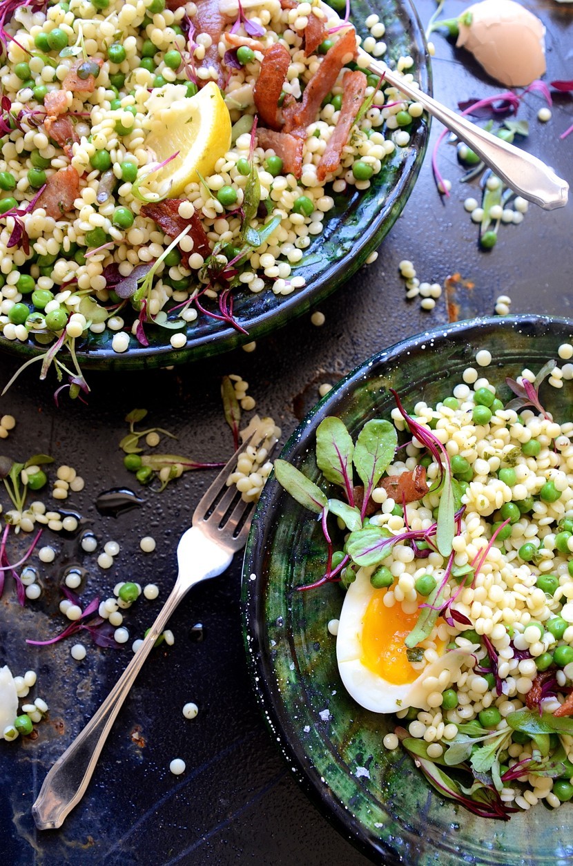 Giant couscous salad
