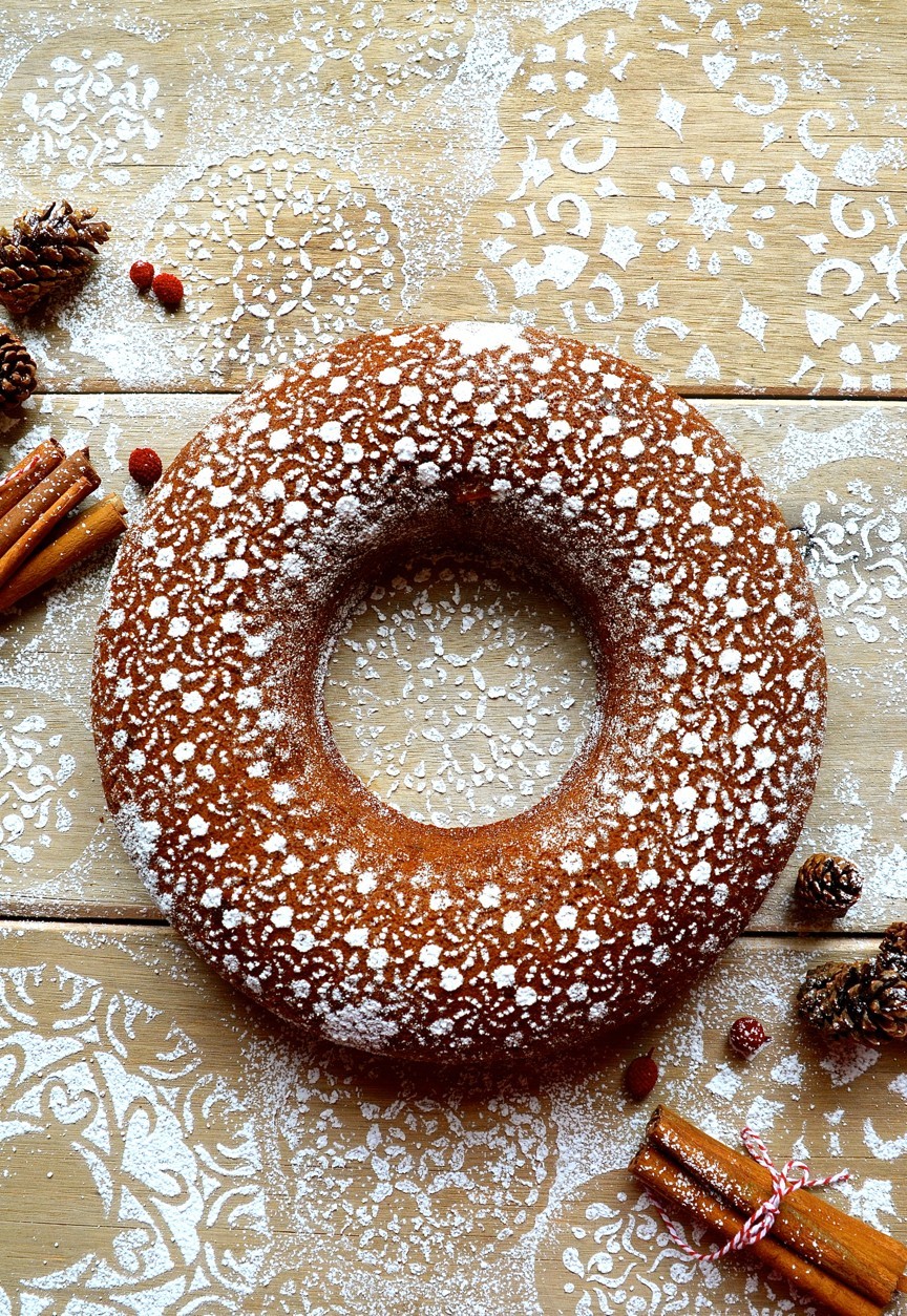 Gingerbread Bundt Cake, a spicy wintry treat - Blossom to Stem