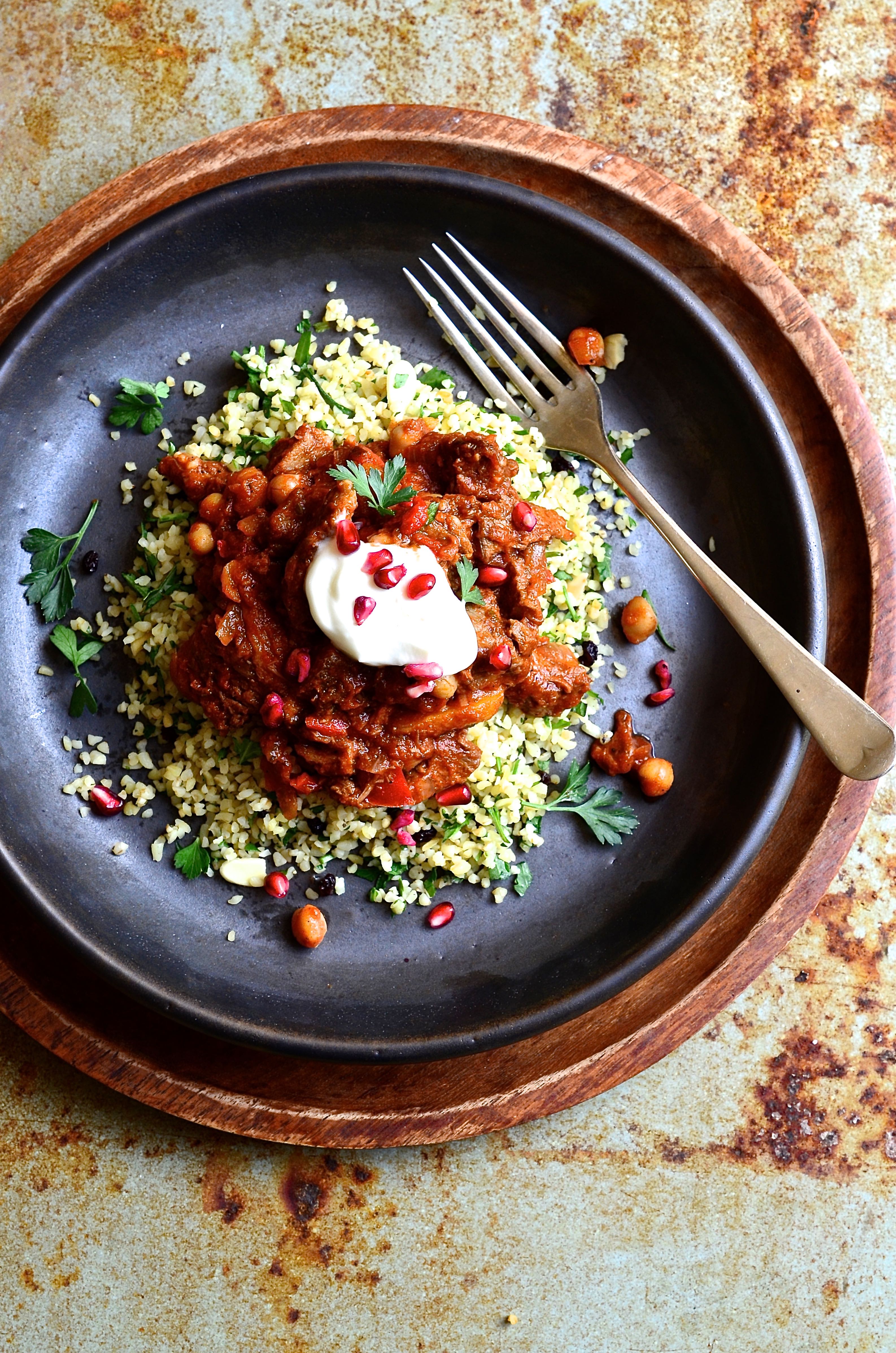 North African lamb tagine