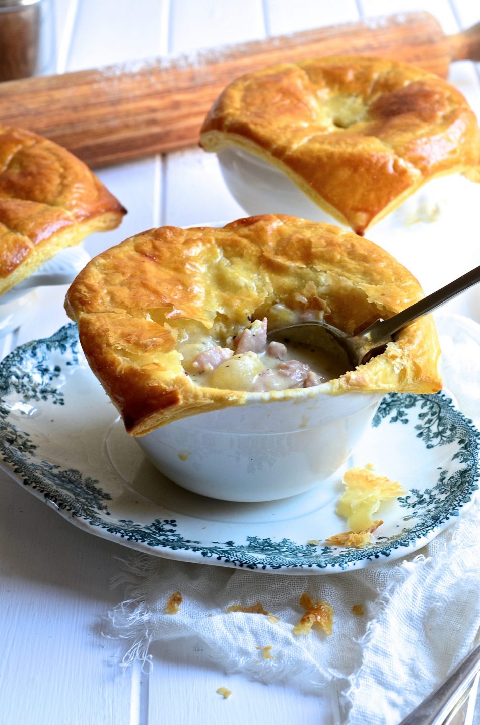 Chicken pot pies