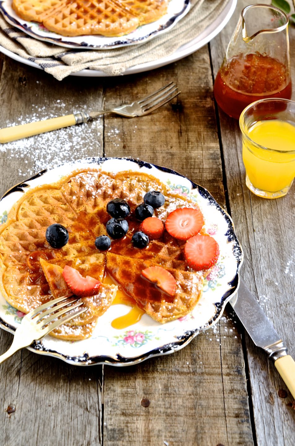 Pumpkin Pie waffles