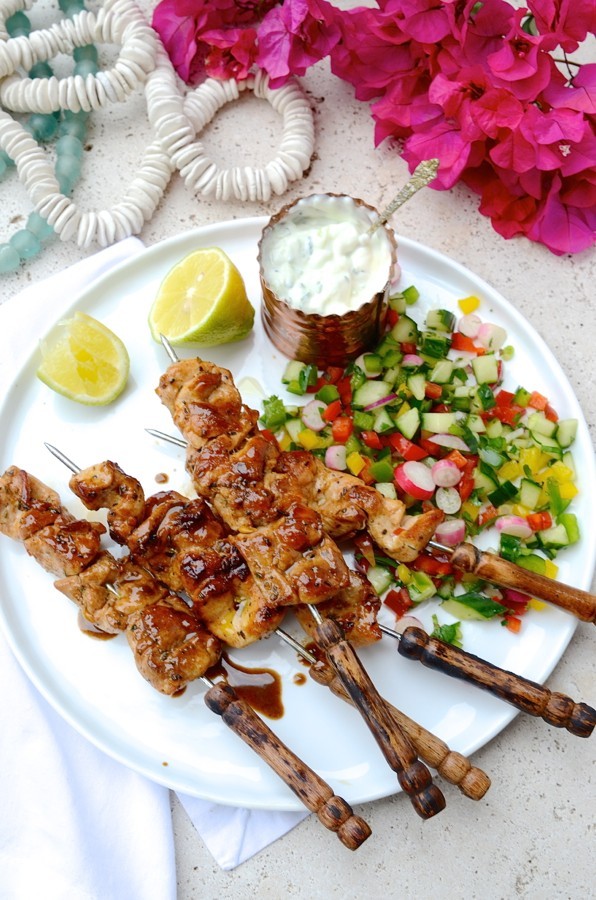 Greek chicken kebabs – Bibby’s Kitchen @ 36 | Sharing Food, Life