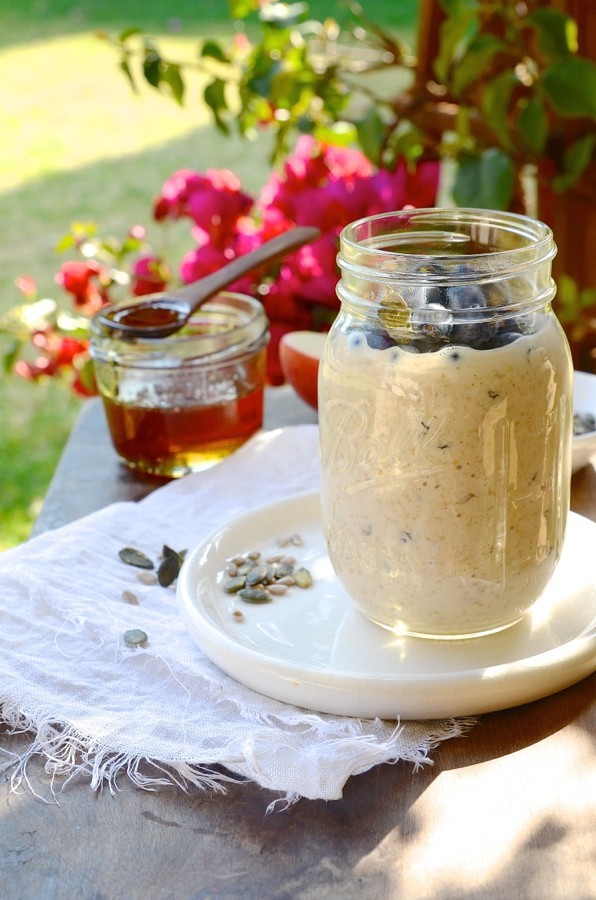 Creamy Overnight Bircher Muesli| Bibbyskitchen recipes| Healthy breakfast| Joburg food blog|