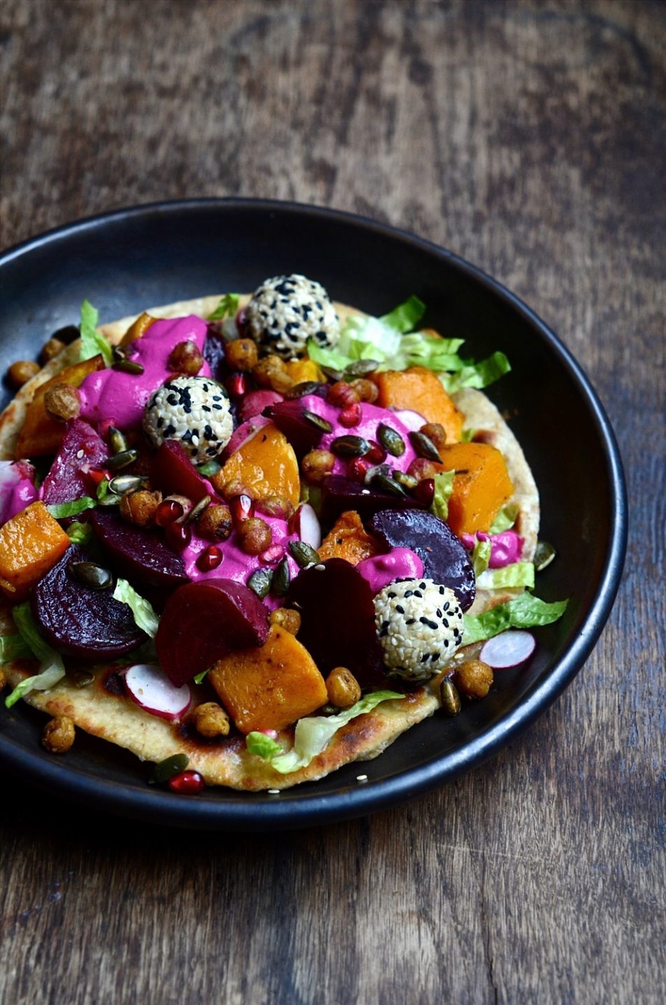 Butternut flatbreads
