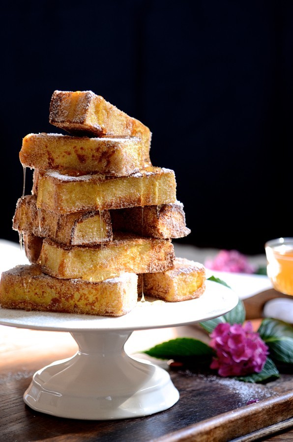 Churros french toast stack