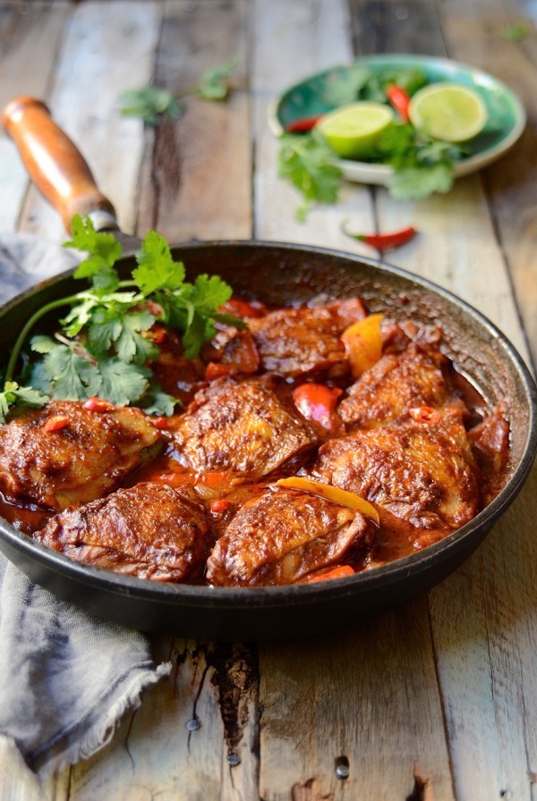 Mexican chipotle chicken casserole