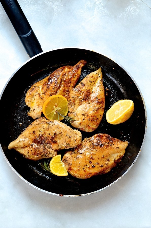 10-minute-pan-fried-greek-chicken-breasts| bibbyskitchen recipes|JHB food blogger|food| chicken|