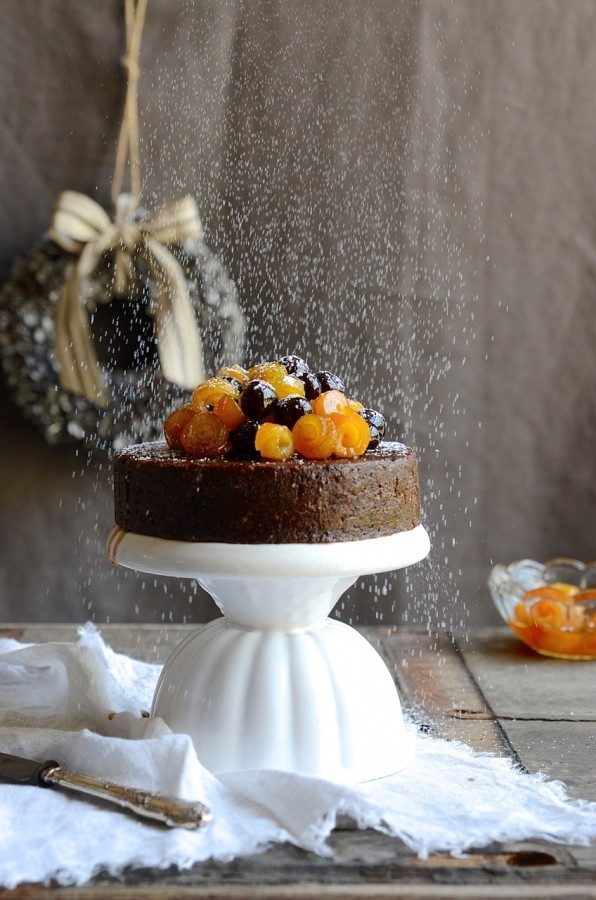 No-bake Christmas fruit cake | Bibbyskitchen recipes