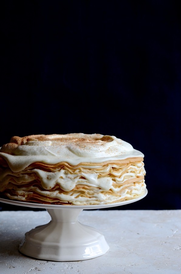 Milk tart pancake mille-feuille | Best South African pancakes