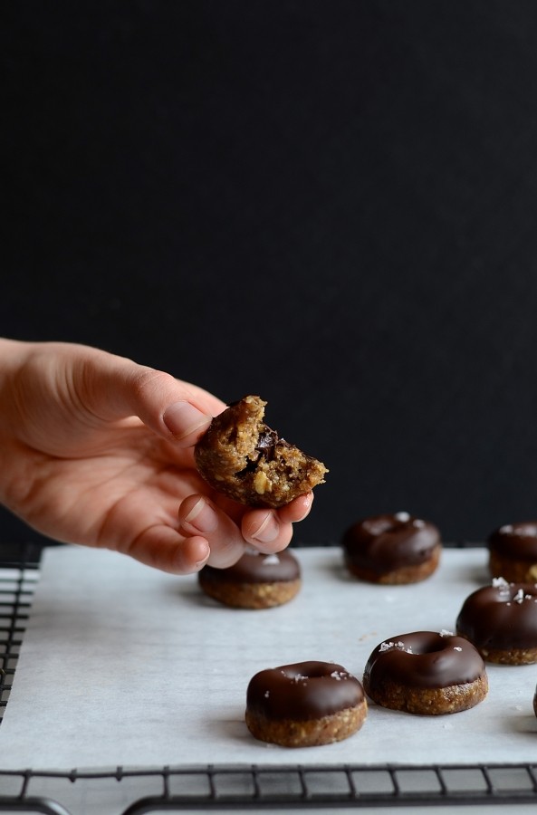 Chewy no-bake mini donuts