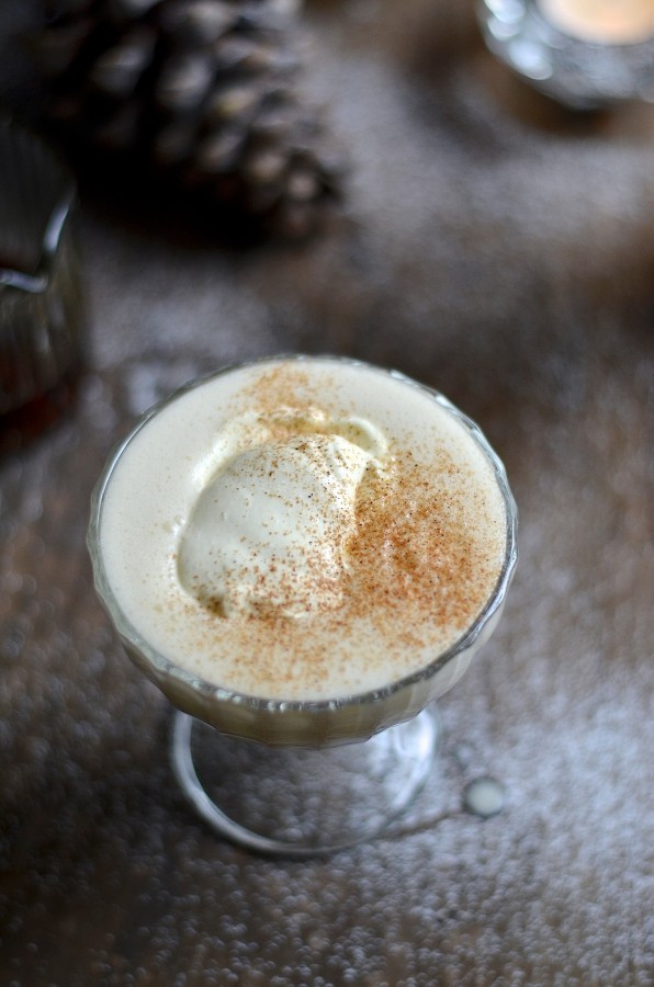 Honey and Rooibos eggnog