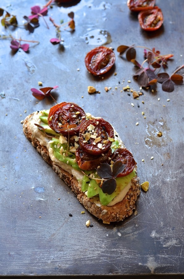 Middle Eastern Avocado toast