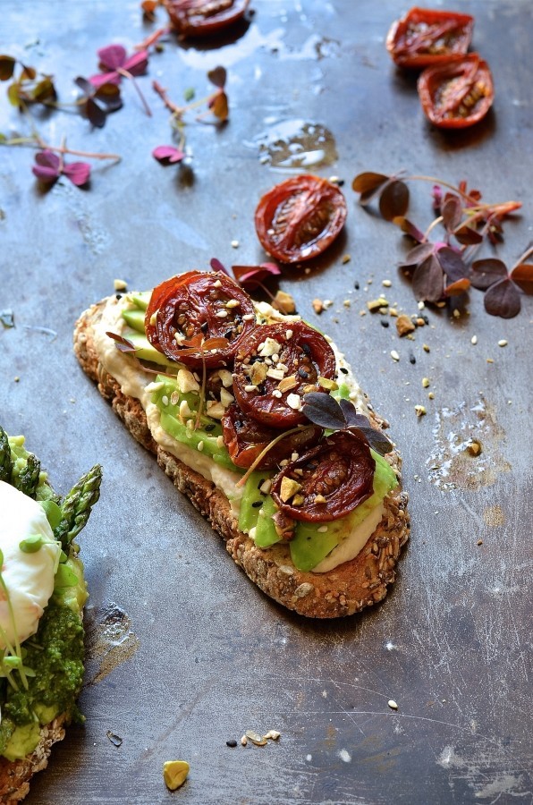 Middle Eastern Avocado toast