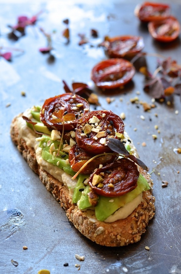 Middle Eastern Avocado toast