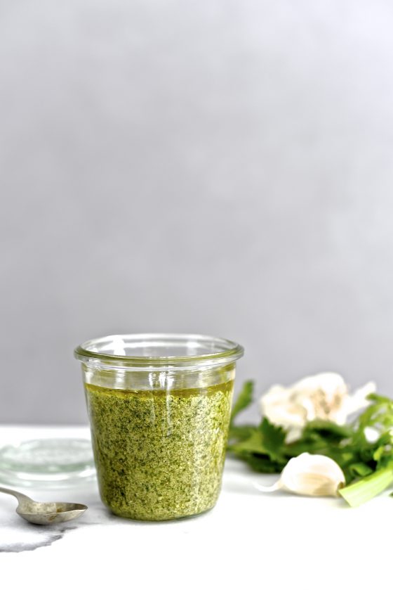 Detox celery leaf pesto Bibbyskitchen recipes Vegan recipes