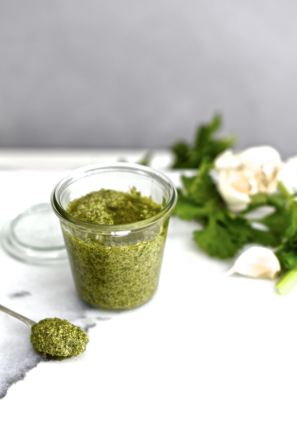 Detox Celery Leaf Pesto