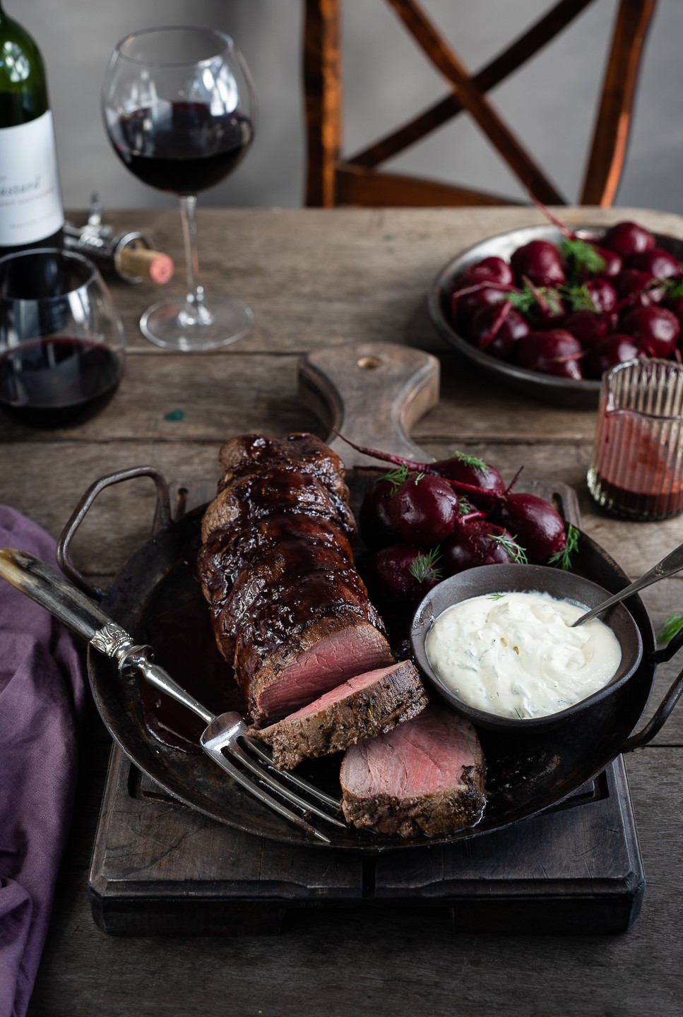 The perfect roast fillet of beef