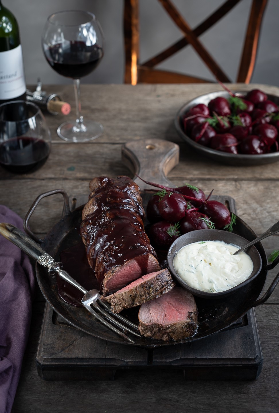 The perfect roast fillet of beef