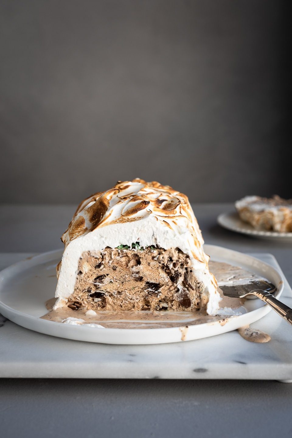 Oreo & Peppermint crisp ice cream