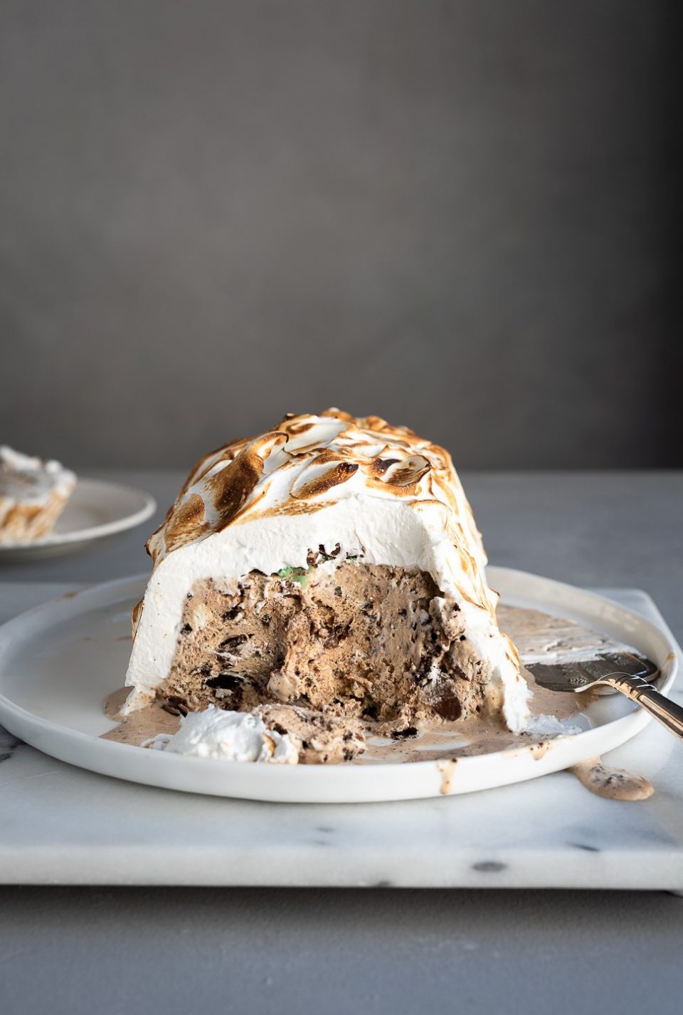 Oreo and Peppermint crisp ice cream Bibbyskitchen dessert recipes