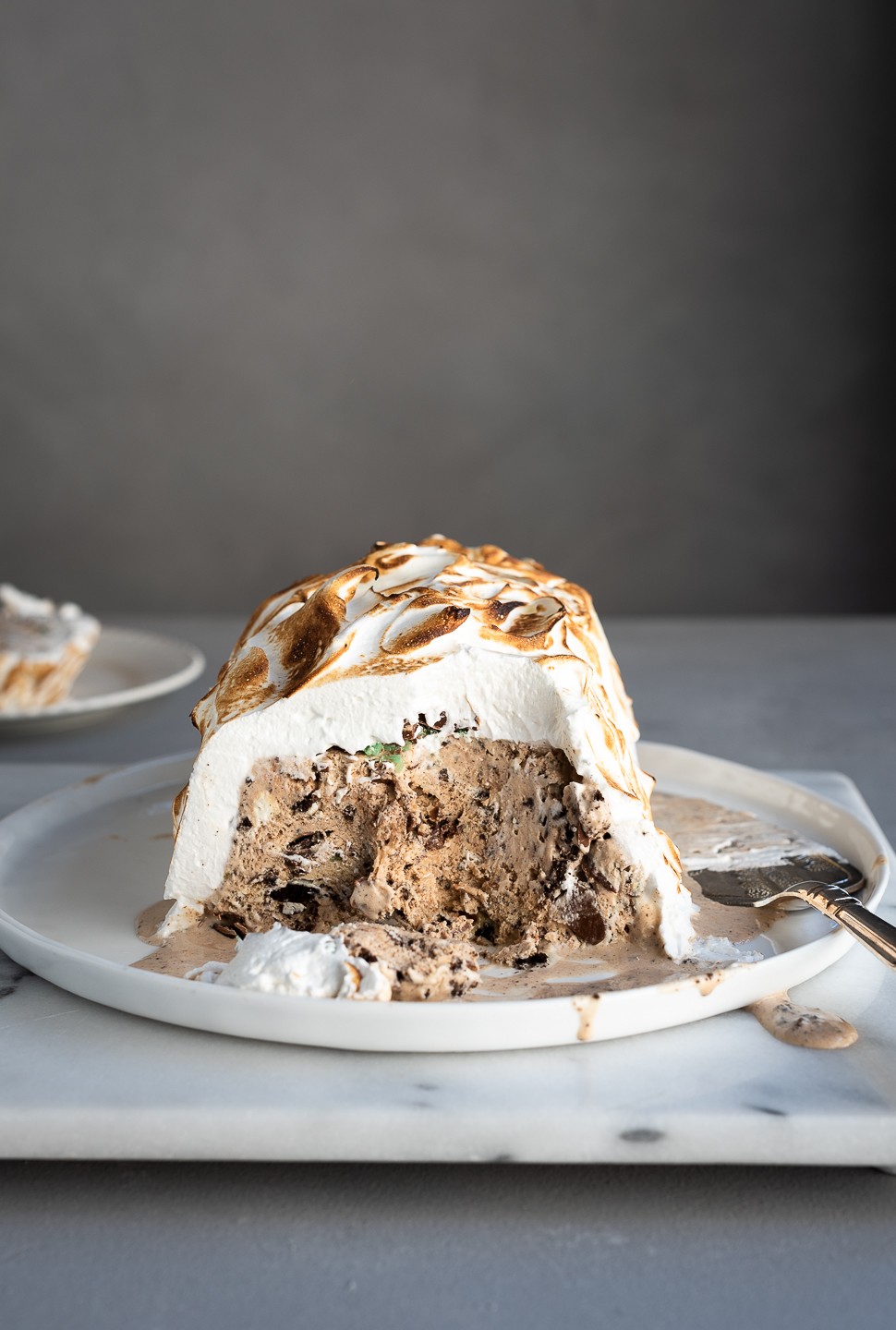 Oreo & Peppermint crisp ice cream