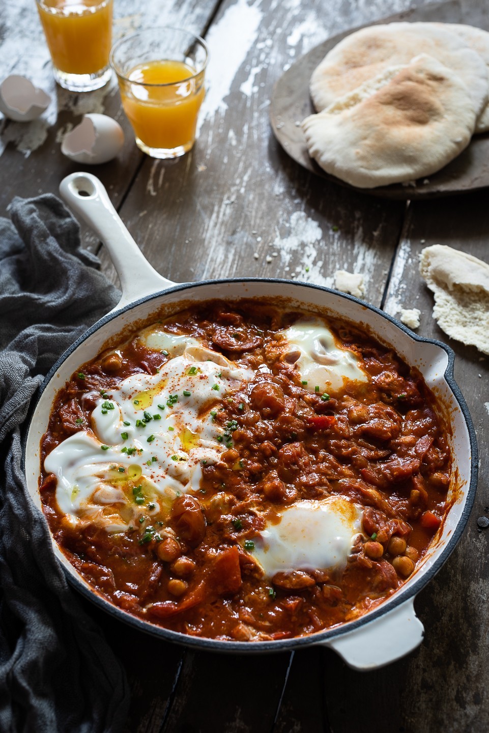 Chorizo Shakshuka