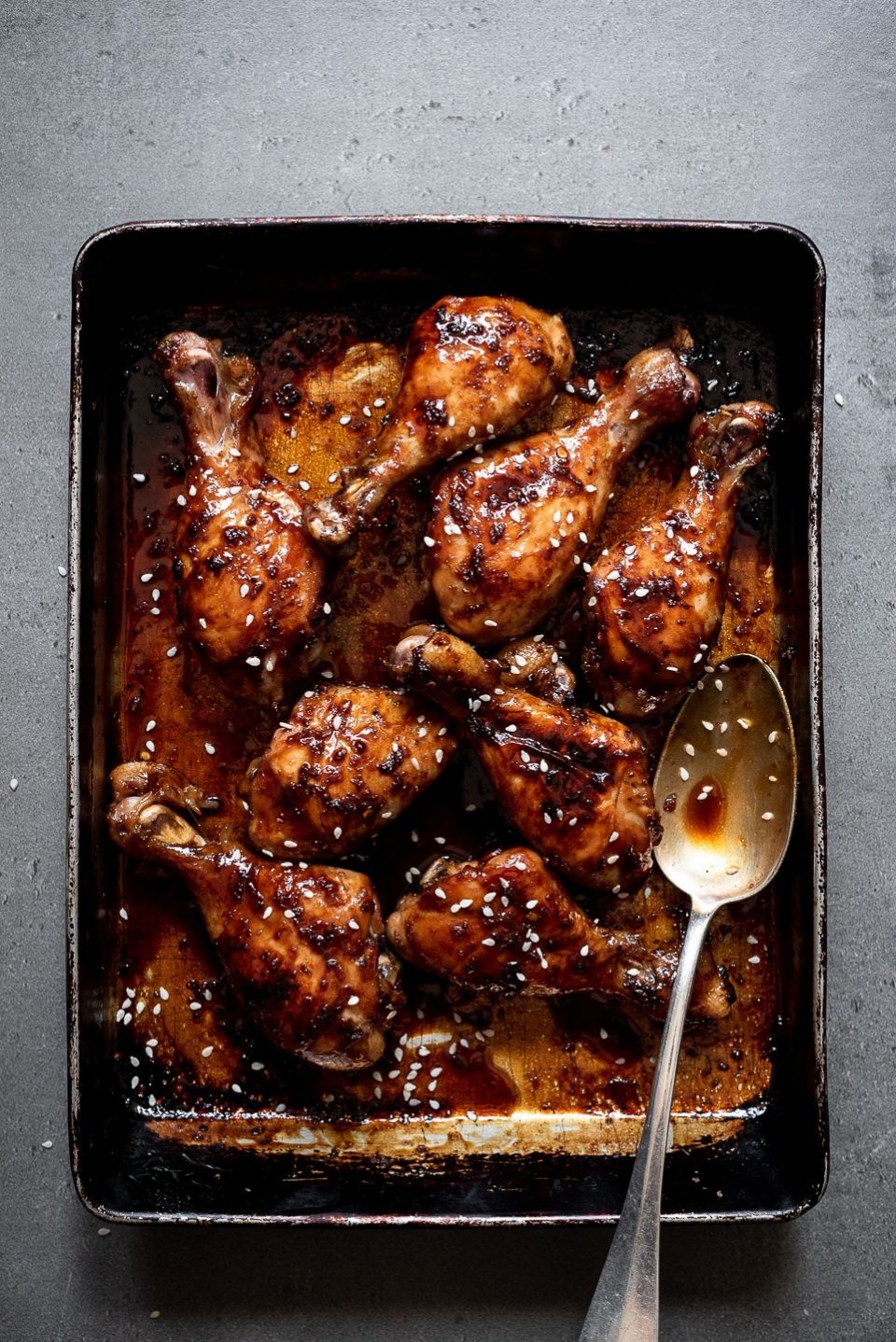 Sticky honey and soy chicken drumsticks Bibbyskitchen recipes