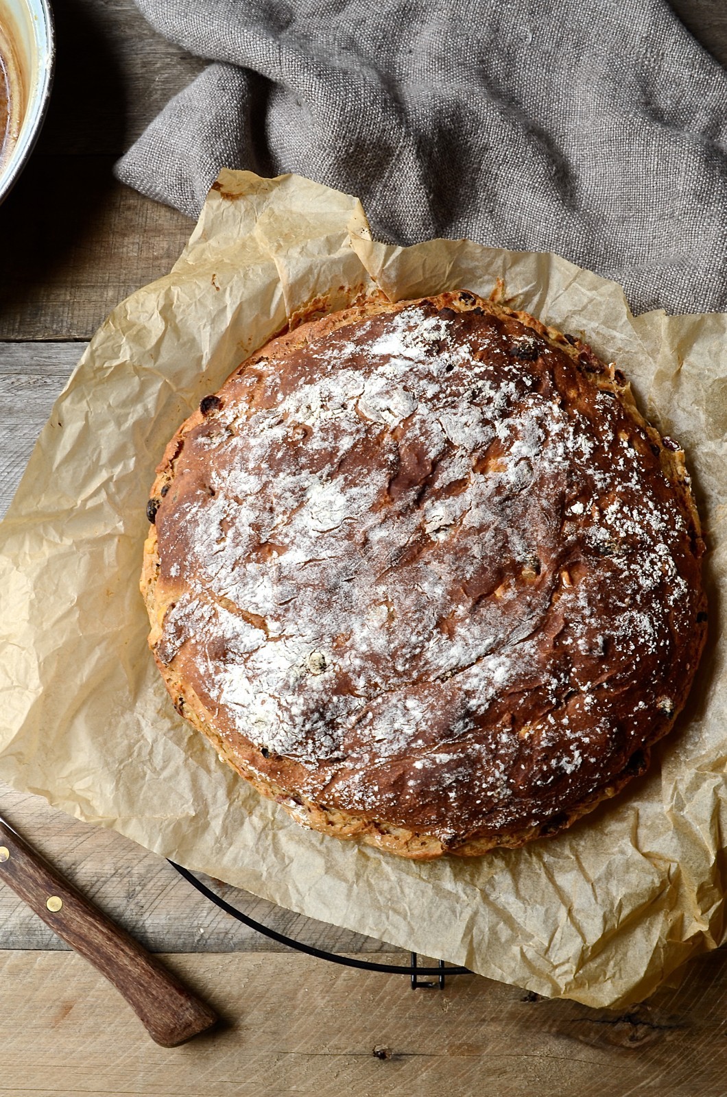 No prove hot cross bun bread Bibbyskitchen recipes Bread