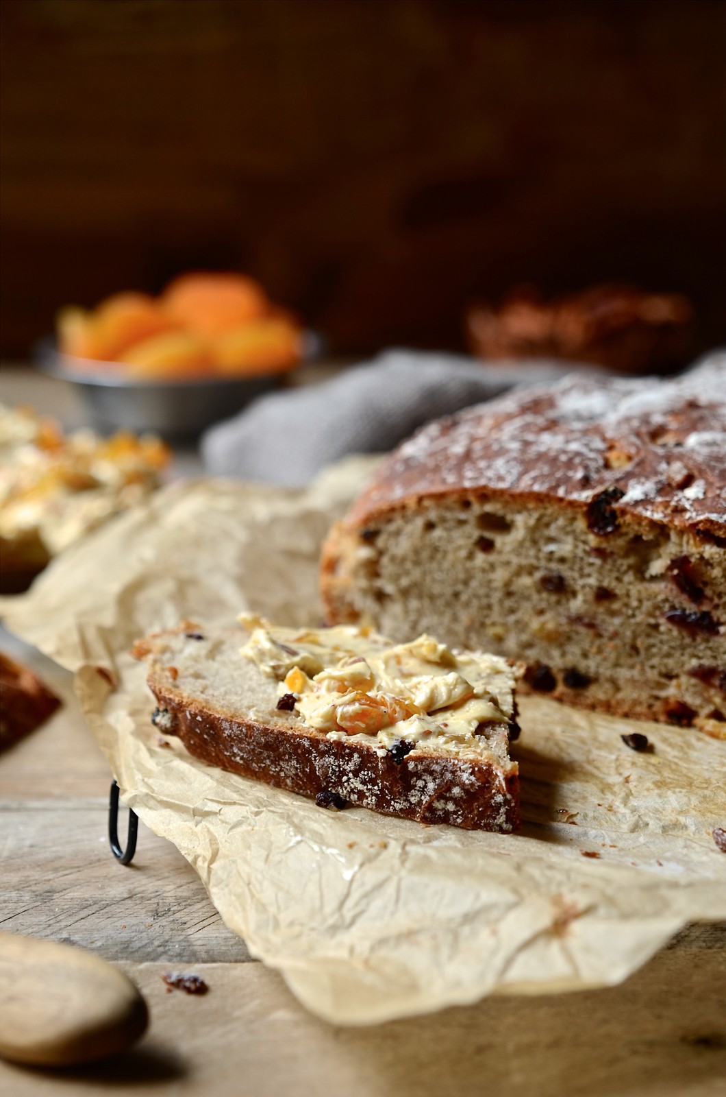 No prove hot cross bun bread