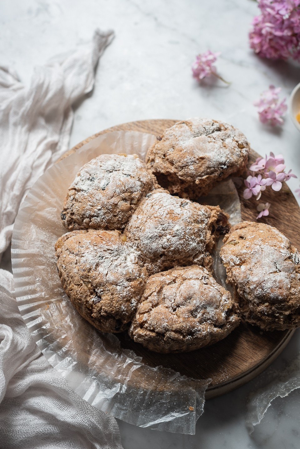 Spicy hot cross bun soda bread