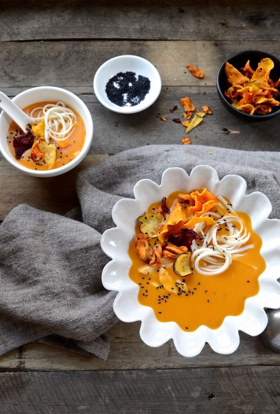 Red Thai butternut soup