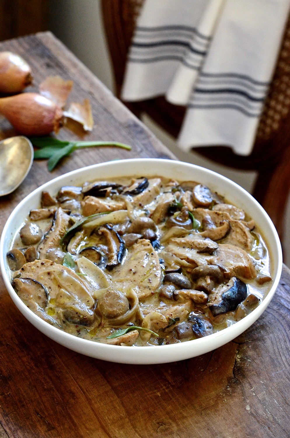 Portobello Shallot Chop Sauce – From Olives to Oil