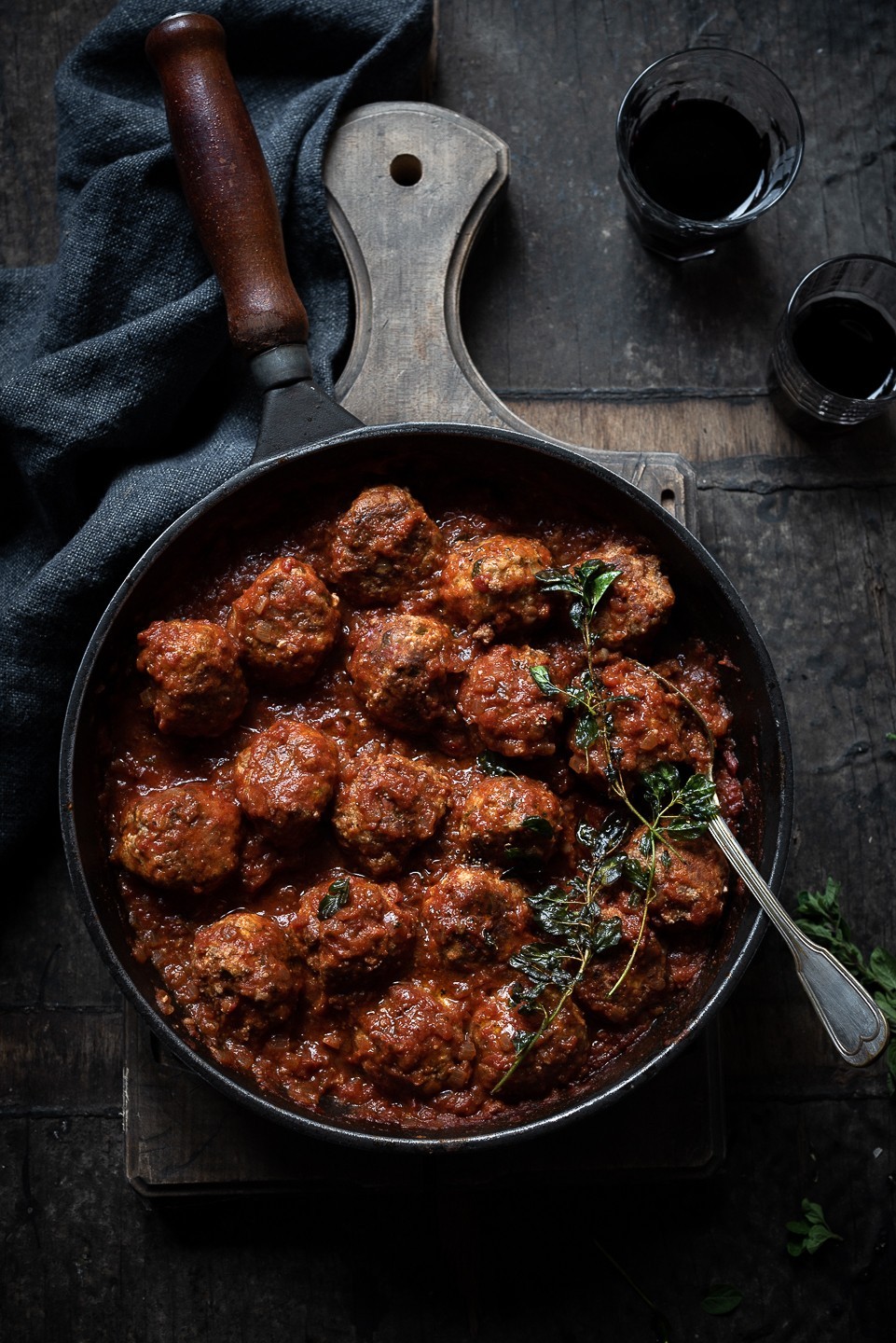 Ottolenghi's ricotta and oregano meatballs