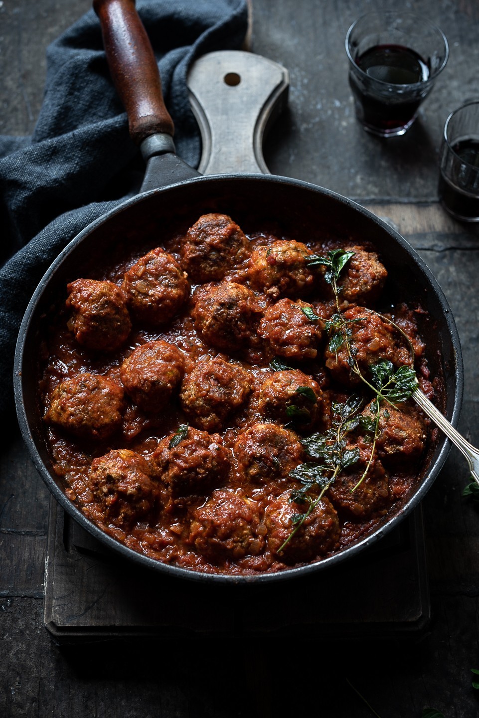 Ottolenghi's ricotta and oregano meatballs