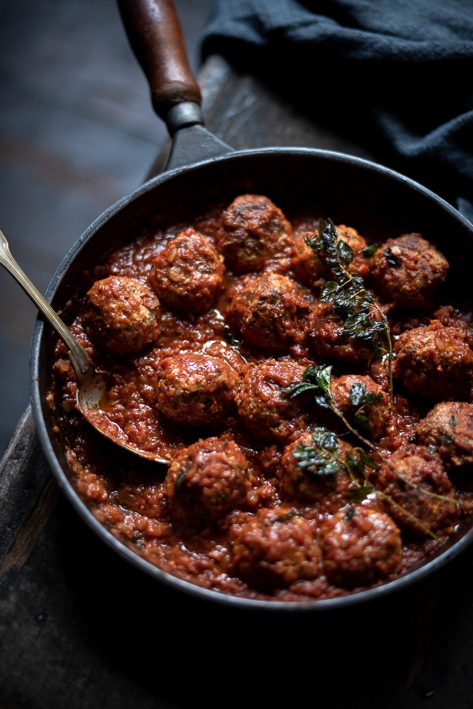 Ottolenghi's ricotta and oregano meatballs