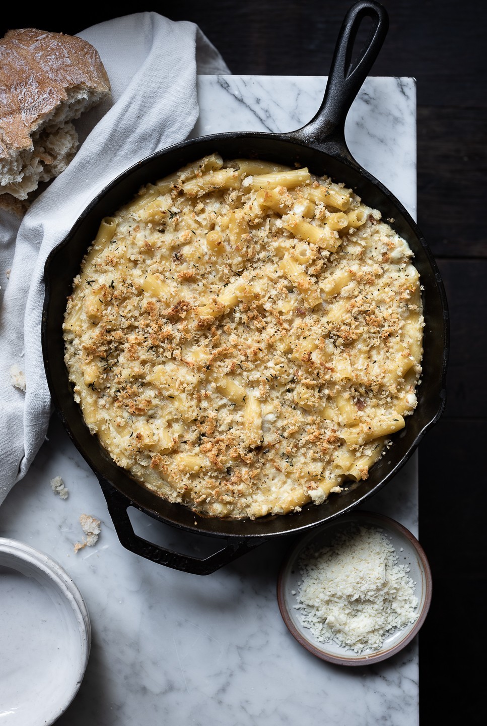 Creamy cauliflower Mac and Cheese