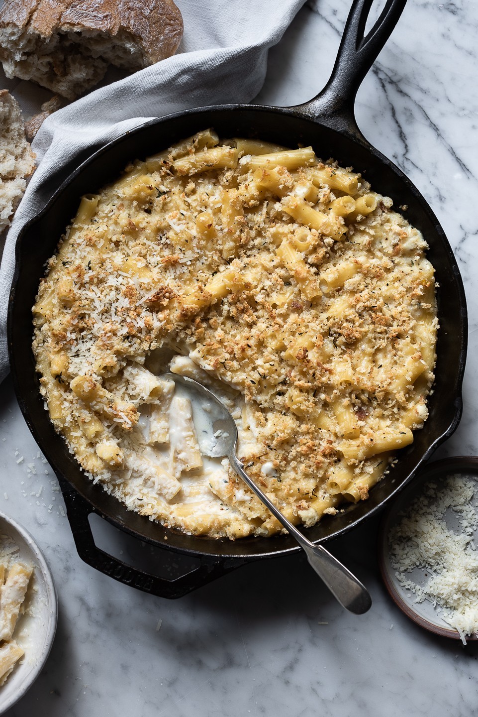 Creamy cauliflower Mac and Cheese