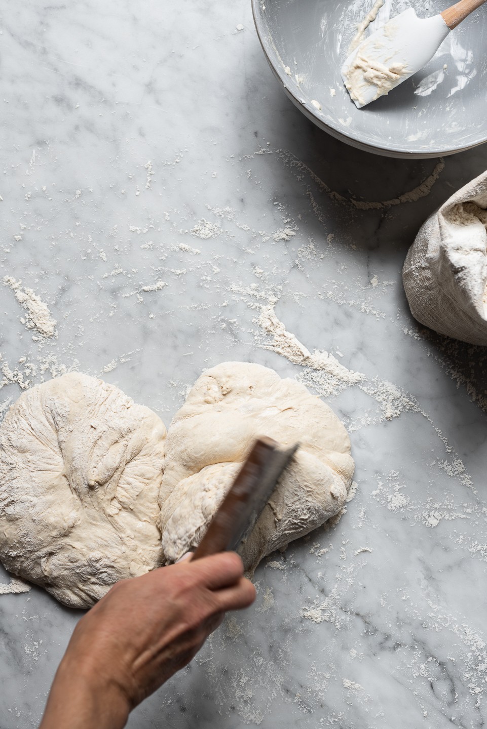 Overnight ciabatta from Bibby's Kitchen Cookbook