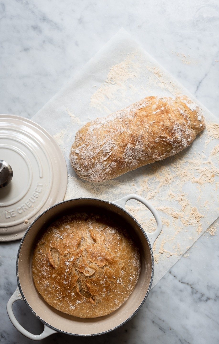 Overnight ciabatta from Bibby's Kitchen Cookbook