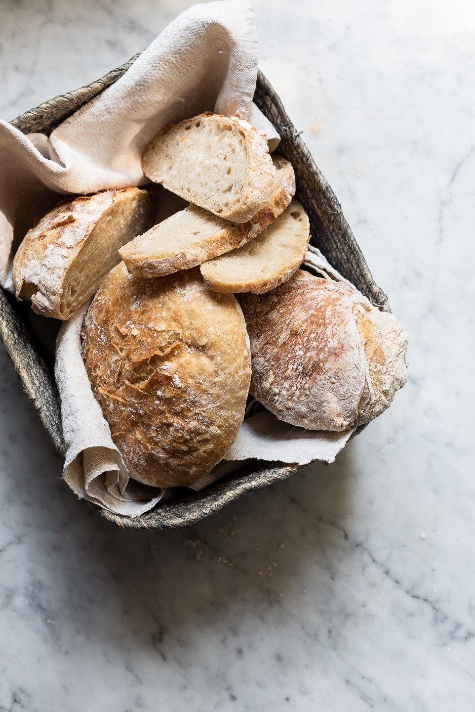 Overnight ciabatta from Bibby's Kitchen Cookbook