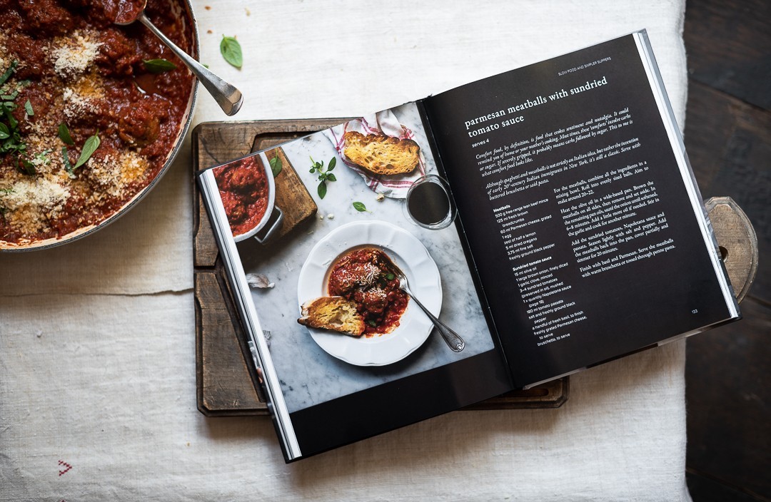 Parmesan Meatballs with Sundried tomato sauce