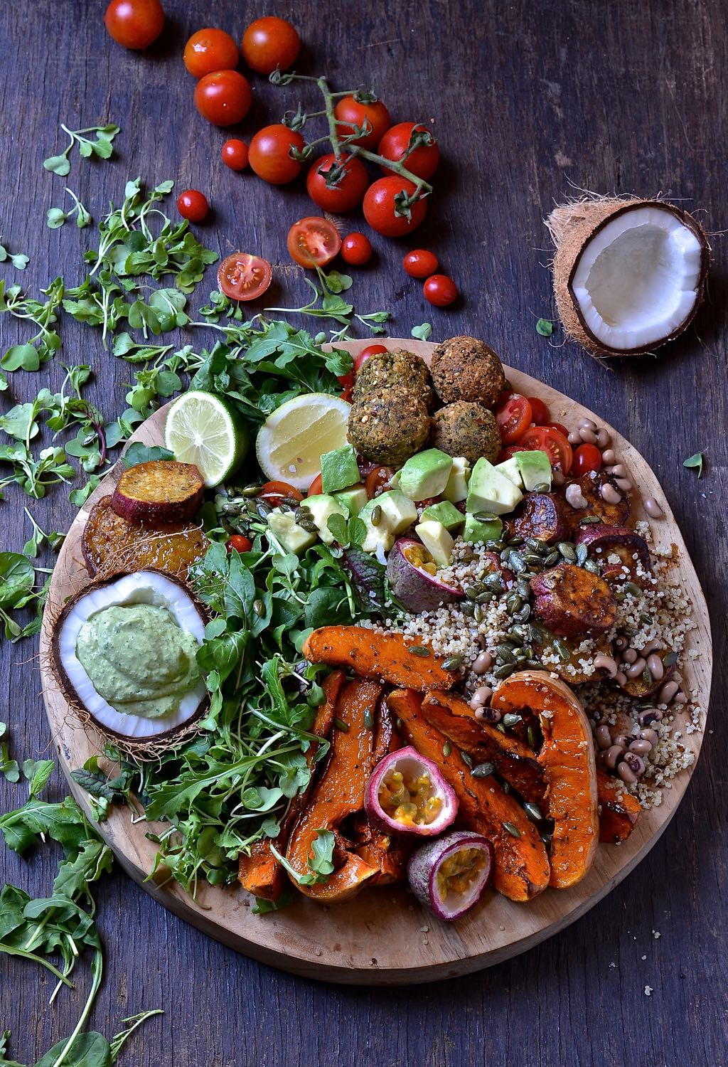 Buddha Bowl harvest board