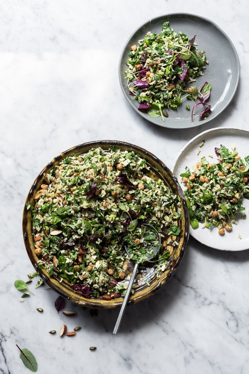 Life changing wild rice salad