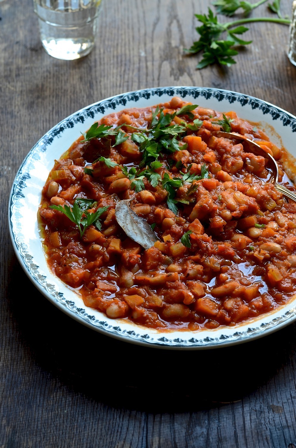 Cannellini bean stew
