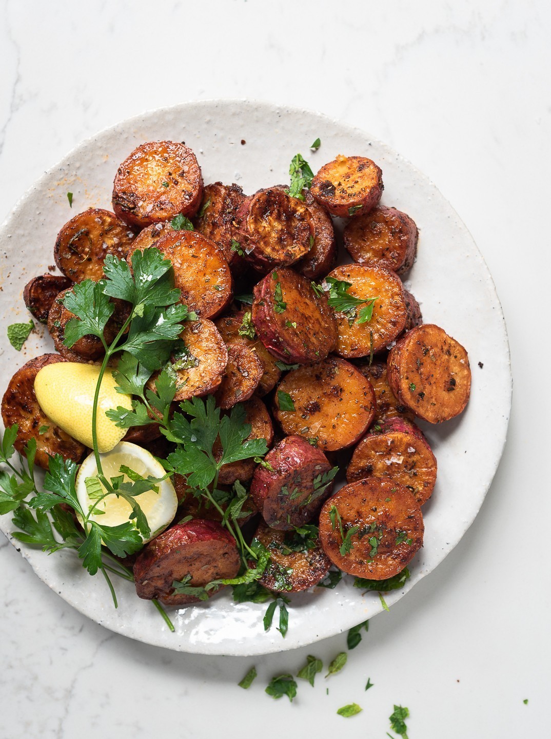 Paprika Roast Sweet Potatoes | Bibbyskitchen recipes