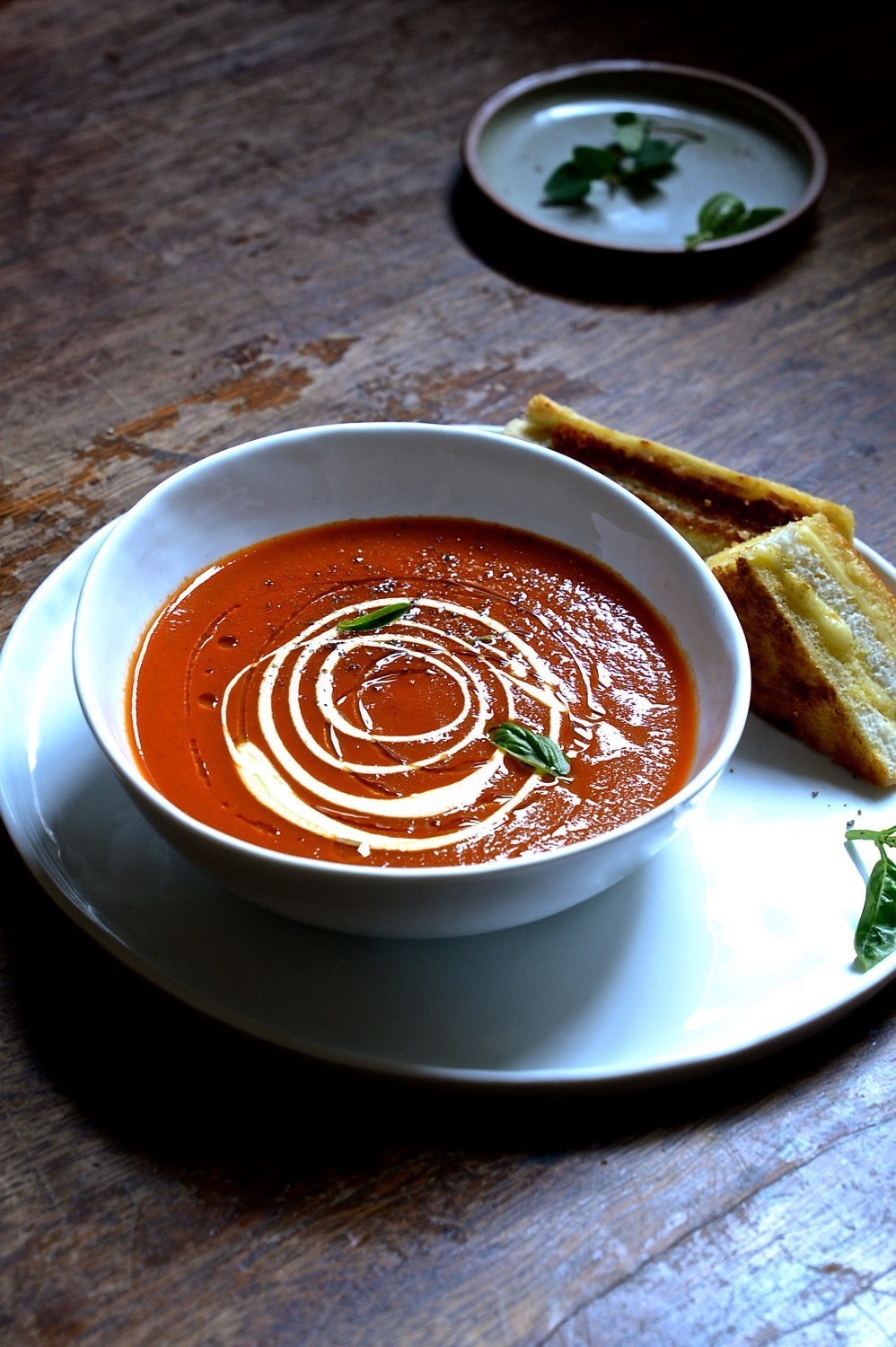 Simple sundried tomato soup