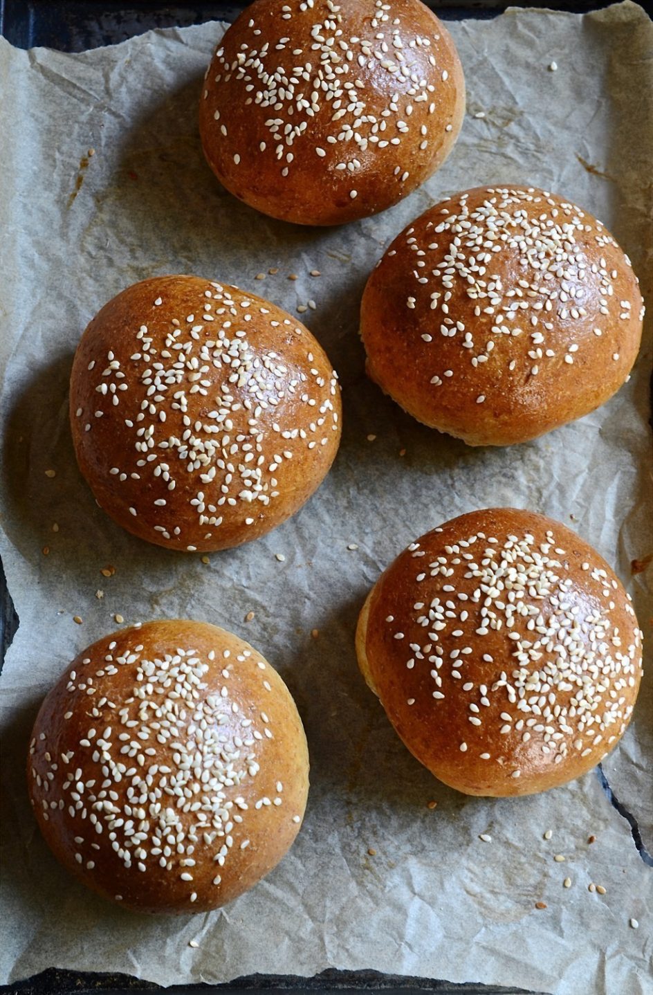 Best Spelt Burger Buns Bibbyskitchen bread recipes