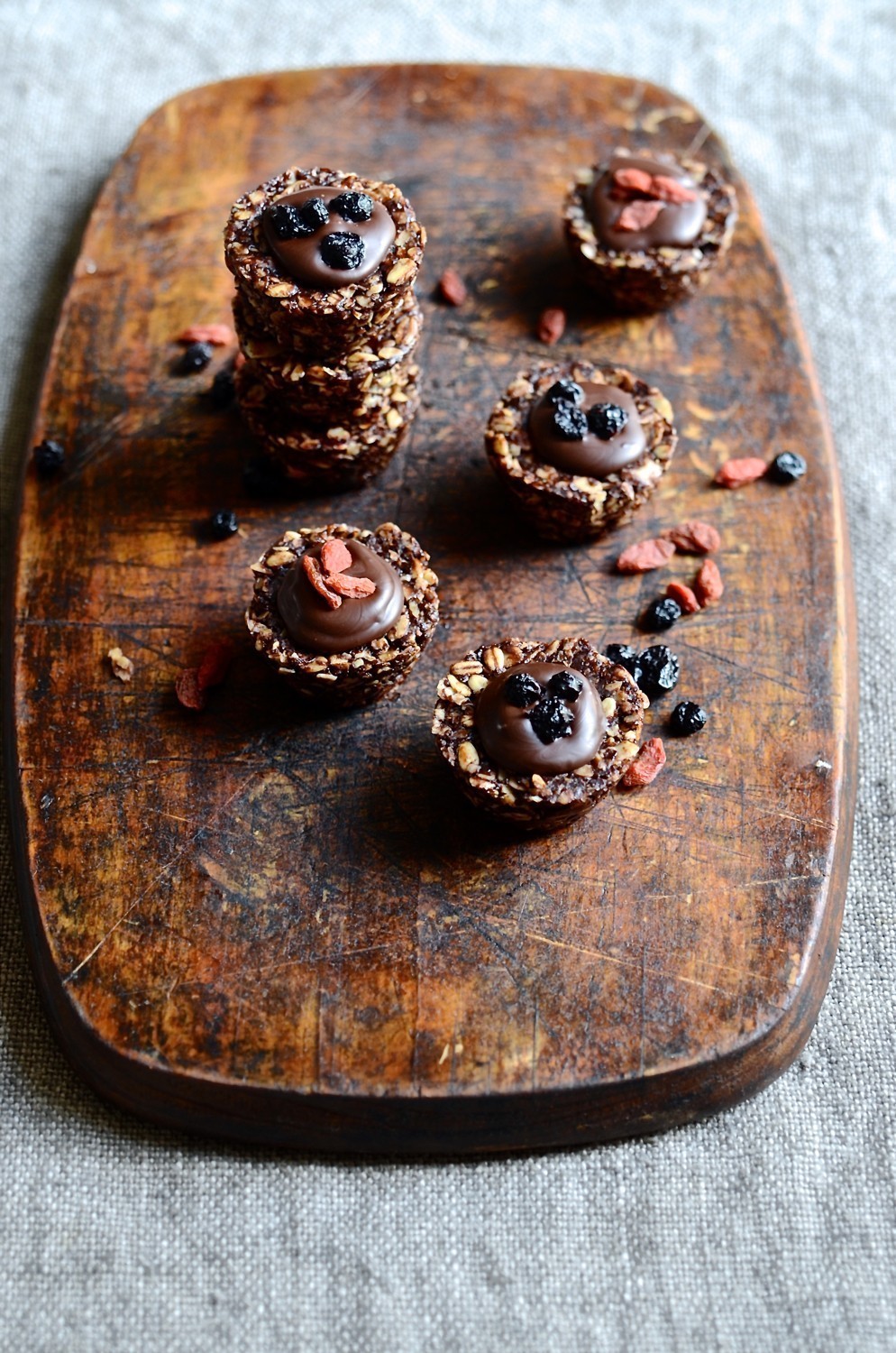 No bake chocolate cookie cups